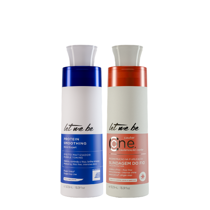 Alisado Blond Expert un solo paso | 500ml + Cauter One cauterización | 500 ml