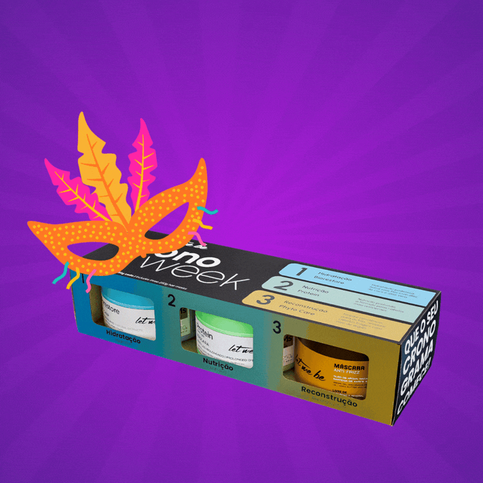 Cronograma Capilar – Crono Week | (3x250g)