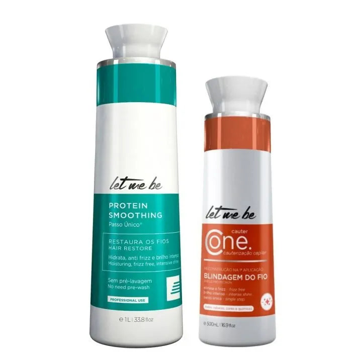 Alisado Protein Smoothing un solo paso | 1L + Cauter One | 500ml