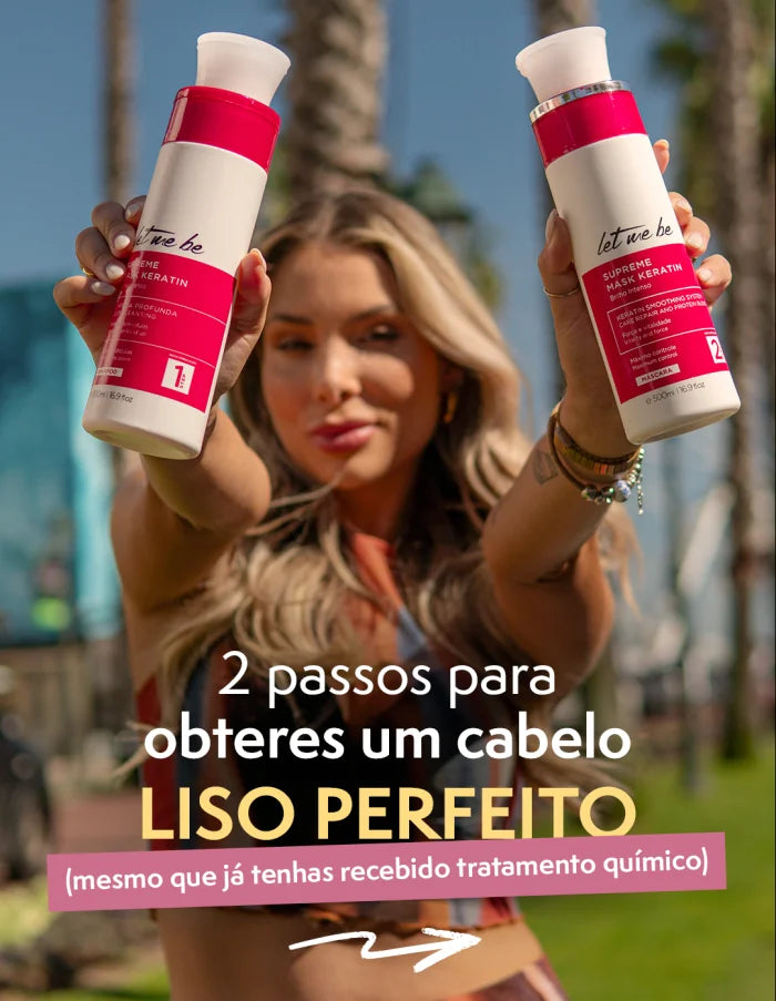 Kit Alisado Supreme Mask Keratin | 2x1L