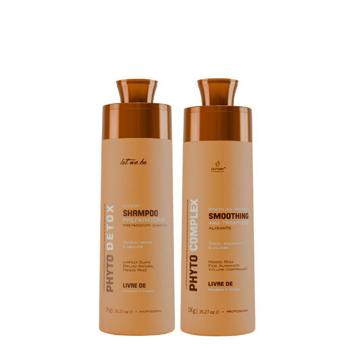 Champú Preparatorio Phyto Detox | 1L + Alisado Phyto Complex | 1L