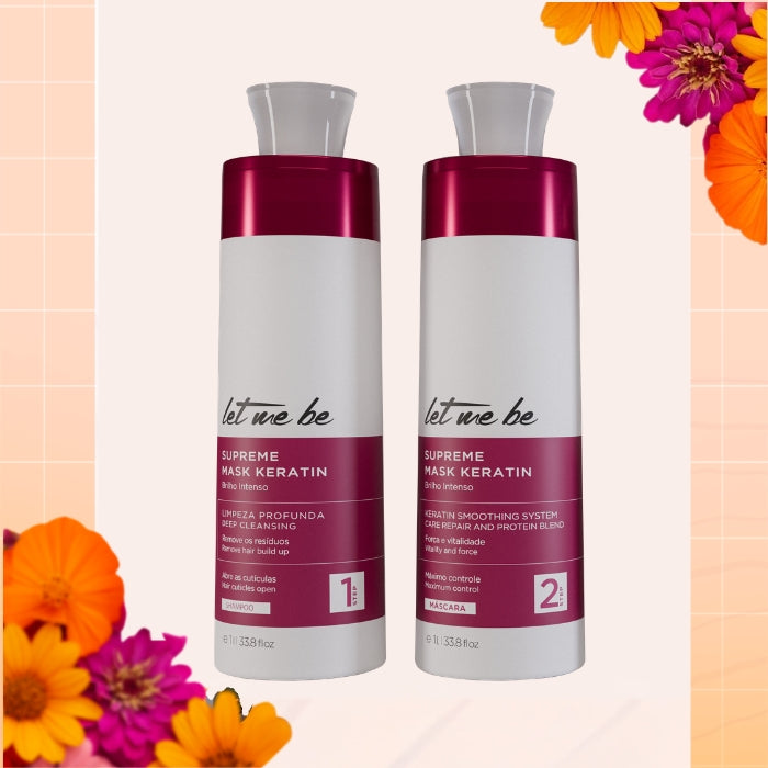 Kit Alisado Supreme Mask Keratin | 2x1L