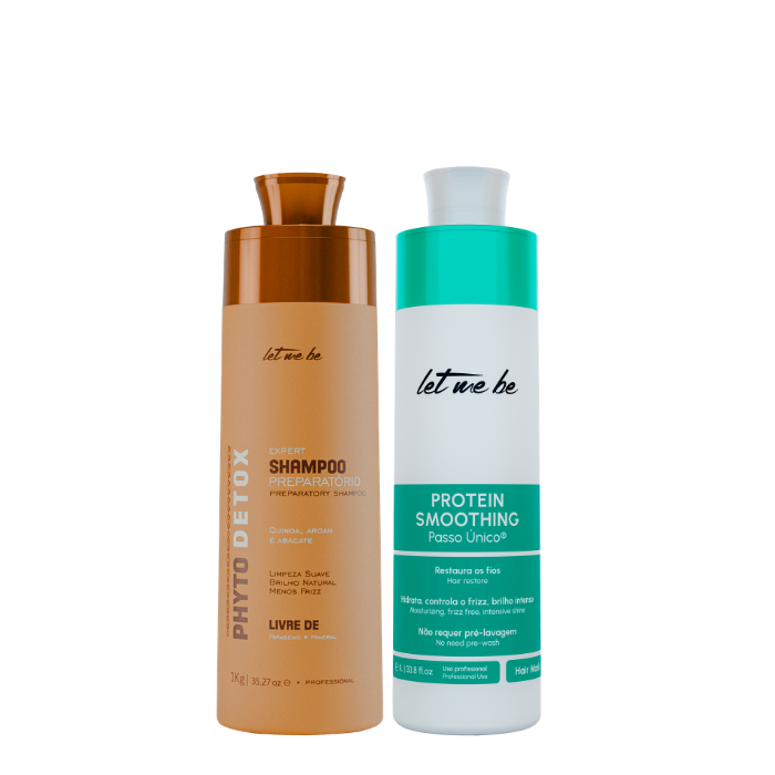 Champú Preparatorio Phyto Detox | 1L + Alisado Phyto Complex | 1L