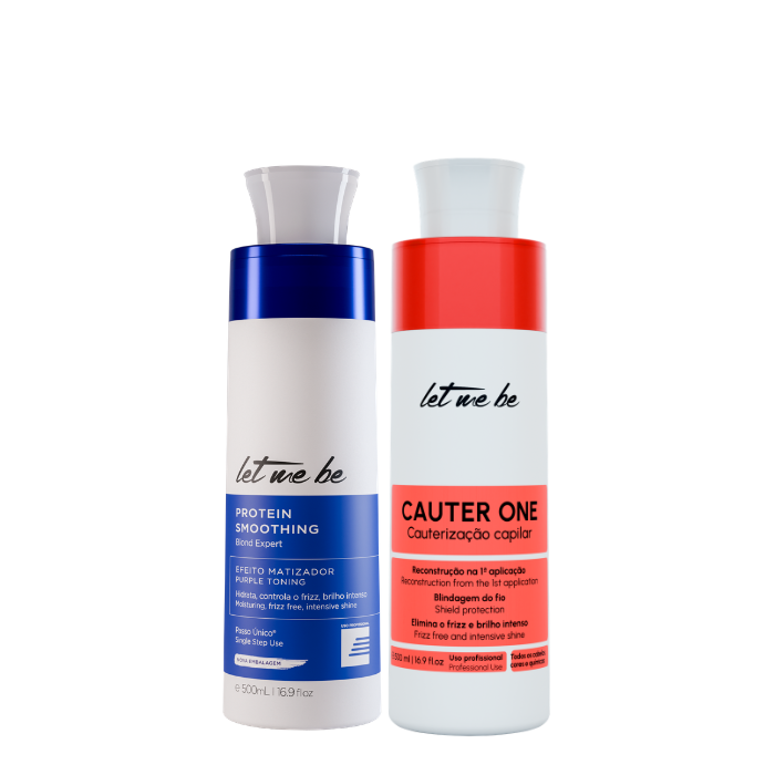 Alisado Blond Expert un solo paso | 500ml + Cauter One cauterización | 500 ml